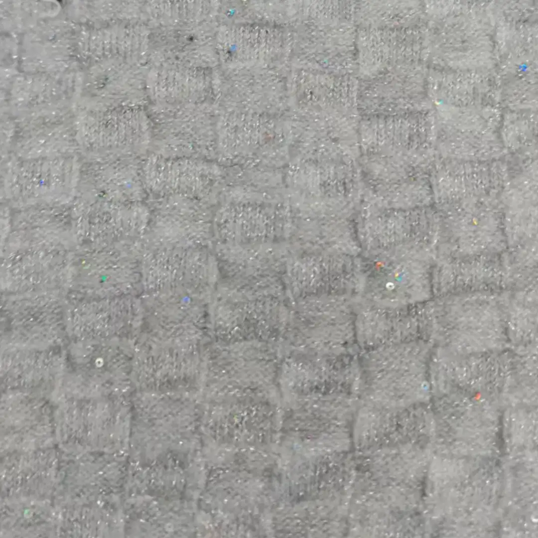 China Yarn for Open Cardigan (Sweater),Full-Zipper Cardigan (Sweater),Half-Zipper Cardigan (Sweater) Mossy Yarn Fancy Yarn Polyester Lurex Acrylic Spandex Gray color buy from China wholesaler bulk order at wholesale price free worldwide shipping Alibaba