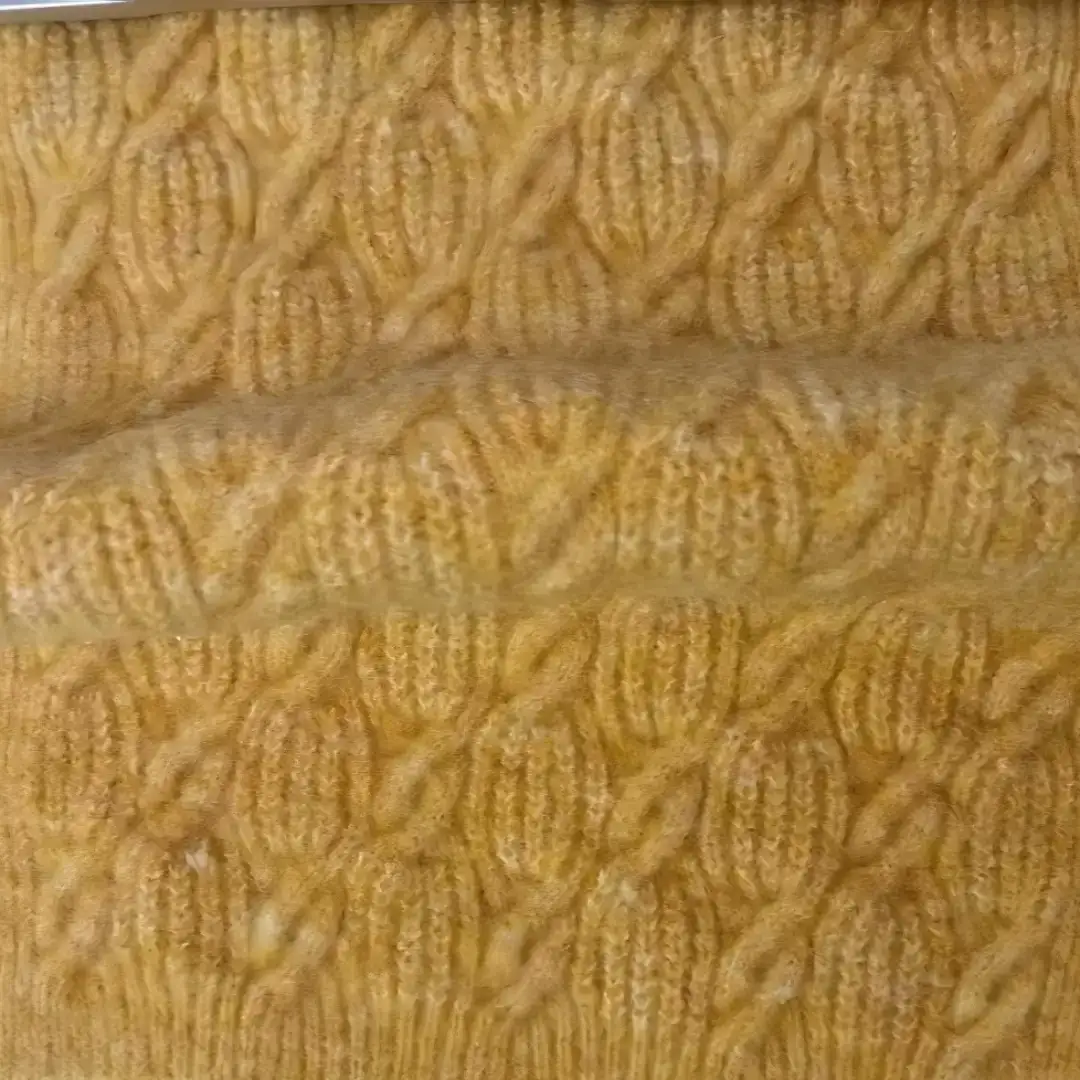 China Yarn for Kids Crew-Neck Cardigan (Sweater),Roll Neck Jumper (Sweater),Kids Ruffled Edge Jumper (Sweater),Kids Scalloped Hem Skirt (Sweater) Mossy Yarn Fancy Yarn Polyester Acrylic Nylon Elastane Wool yellow, brown, apricot-colored color buy from China wholesaler bulk order at wholesale price free worldwide shipping Alibaba