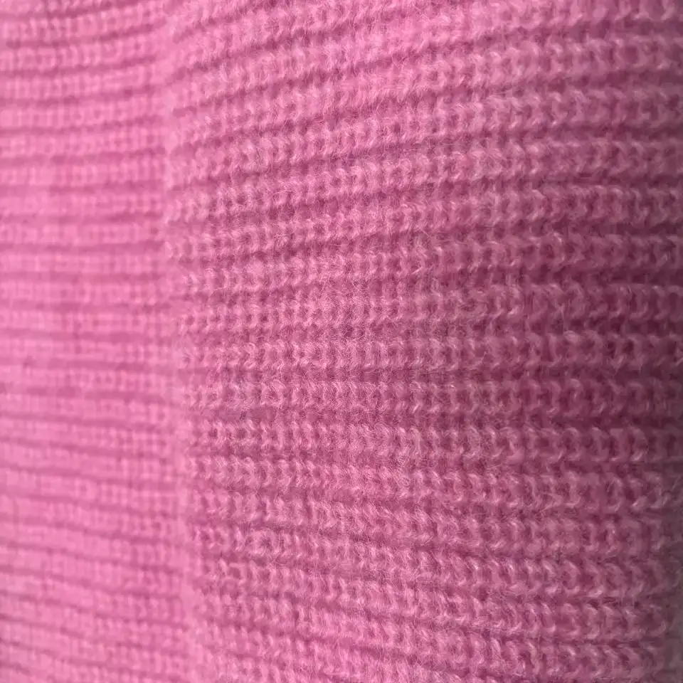 China Yarn for Yoga Clothes,Uniform,Over Shirt,Bomber jacket Mossy Yarn Fancy Yarn Recycled Polyester Polyester Rose Pink color buy from China wholesaler bulk order at wholesale price free worldwide shipping Alibaba