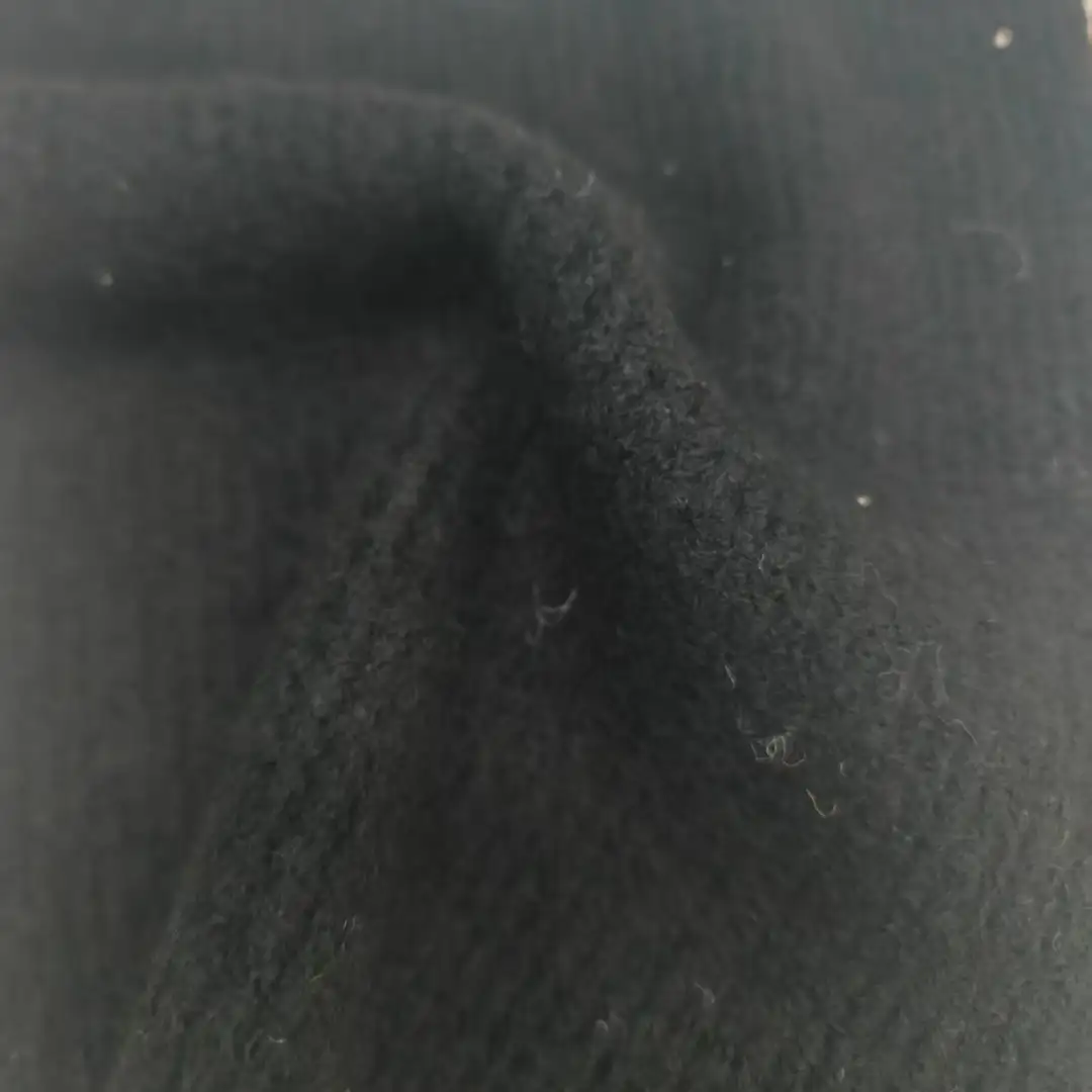 China Yarn for Shirt Long Sleeve Zipper (Sweater),Knitted Jacket (Sweater),Hoodie  (Sweater) Mossy Yarn Fancy Yarn Acrylic Polyester Wool Spandex BLACK color buy from China wholesaler bulk order at wholesale price free worldwide shipping Alibaba