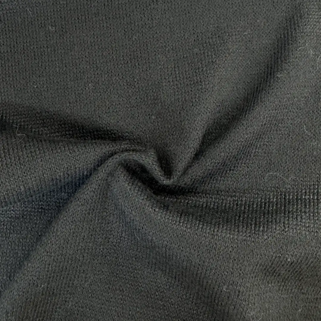 China Yarn for Ladies Vest (Sweater),Men’s Vest (Sweater),Open Cardigan (Sweater),Full-Zipper Cardigan (Sweater),Crop Top Pullover (Sweater),Hoodie  (Sweater) Semi-Worsted Spun Regular Yarn PTT Viscose Wool Black color buy from China wholesaler bulk order at wholesale price free worldwide shipping Alibaba