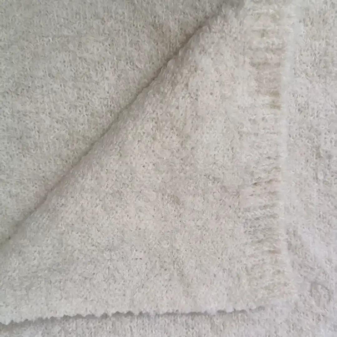 China Yarn for Ladies Vest (Sweater),Men’s Vest (Sweater),Open Cardigan (Sweater),Full-Zipper Cardigan (Sweater),Half-Zipper Cardigan (Sweater),Shirt Long Sleeve Button (Sweater) Boucle Yarn Fancy Yarn Polyester Spandex white color buy from China wholesaler bulk order at wholesale price free worldwide shipping Alibaba