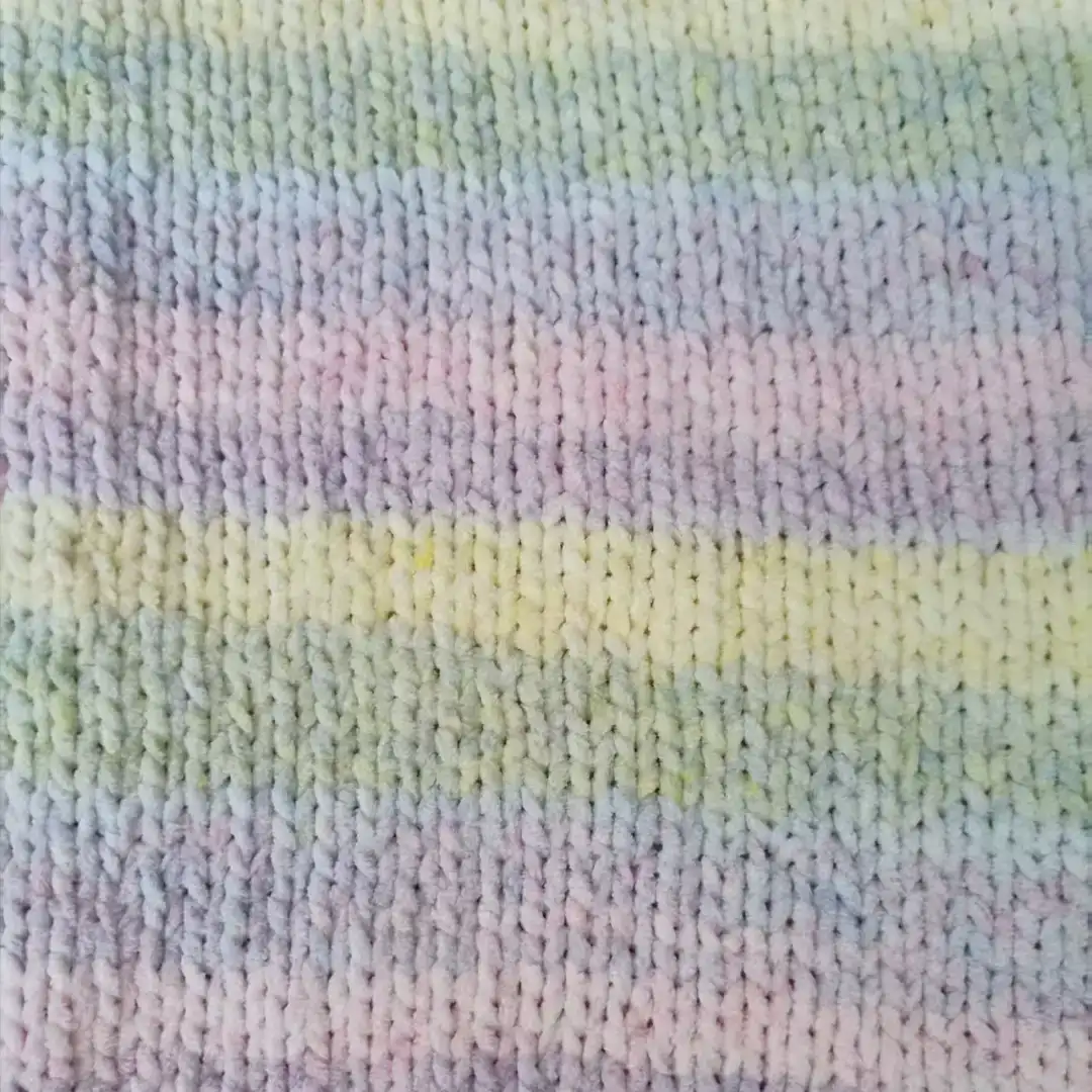 China Yarn for Ladies Vest (Sweater),Men’s Vest (Sweater),Open Cardigan (Sweater),Full-Zipper Cardigan (Sweater),Half-Zipper Cardigan (Sweater) Shiny Chenille Fancy Yarn Polyester rainbow color buy from China wholesaler bulk order at wholesale price free worldwide shipping Alibaba