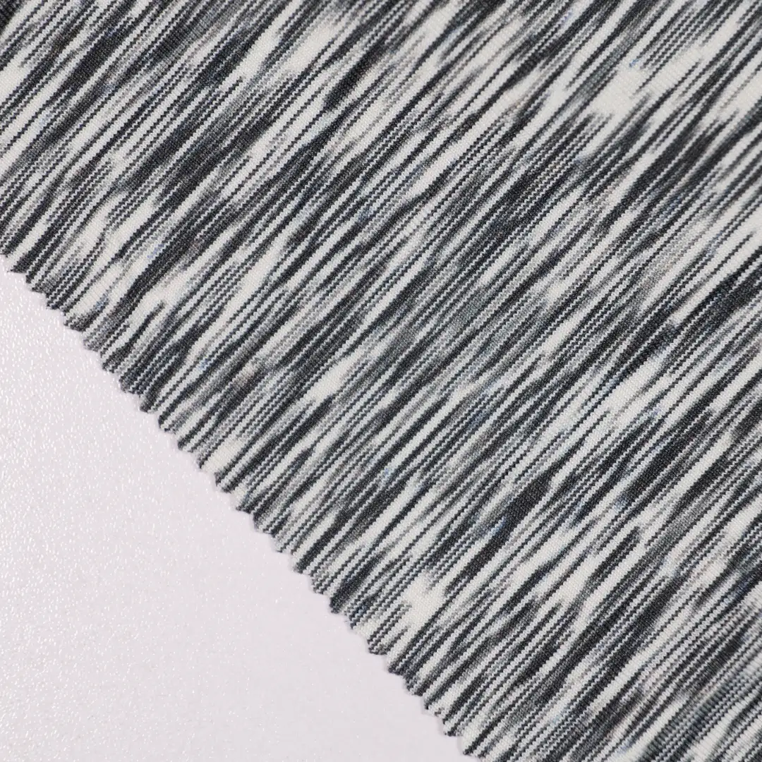 China Fabric for T-Shirt,Shorts,Backless Beach Dress Single Jersey Knit Fabric Polyester Spandex black white color buy from China wholesaler bulk order at wholesale price free worldwide shipping Alibaba