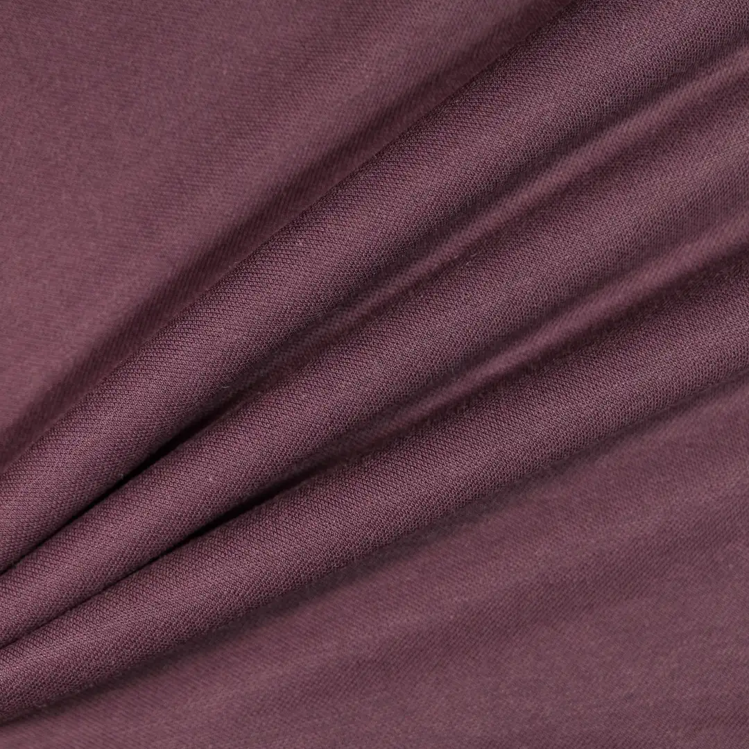 China Fabric for T-Shirt,Polo Shirt,Loungewear Pique Knit Fabric Cotton Nylon MARON color buy from China wholesaler bulk order at wholesale price free worldwide shipping Alibaba