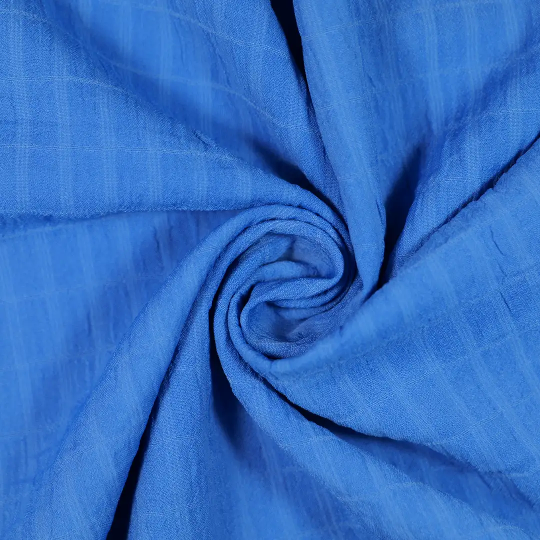 China Fabric for Shirt,Skirt,Backless Beach Dress Polyester Pongee Synthetic Woven Fabric Polyester BLUE color buy from China wholesaler bulk order at wholesale price free worldwide shipping Alibaba