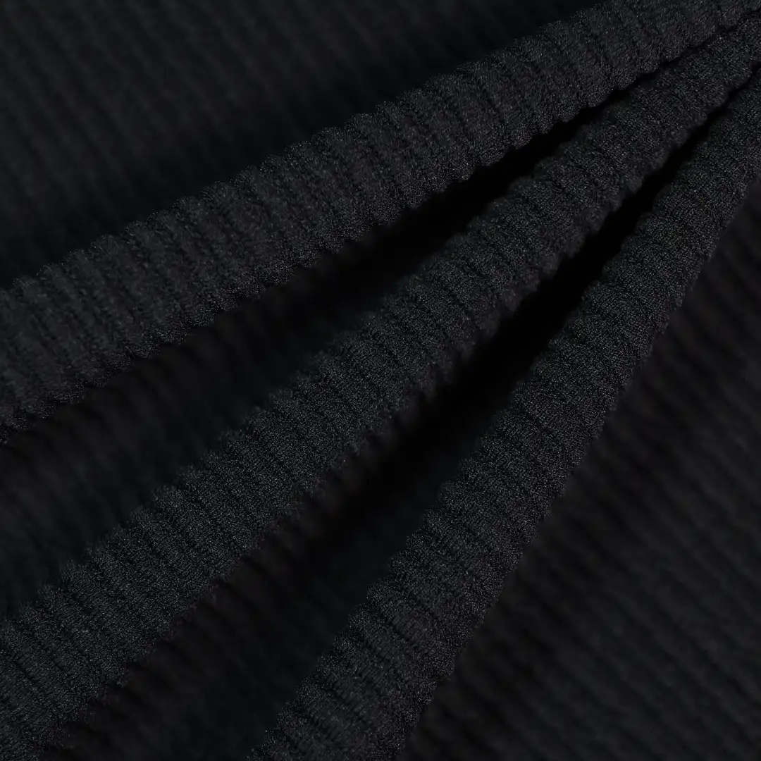 China Fabric for T-Shirt,Skirt Single Jersey Knit Fabric Polyester Spandex black color buy from China wholesaler bulk order at wholesale price free worldwide shipping Alibaba