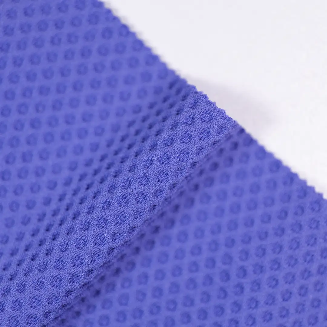 China Fabric for T-Shirt,Skirt Crepe Knit Fabric Polyester blue color buy from China wholesaler bulk order at wholesale price free worldwide shipping Alibaba