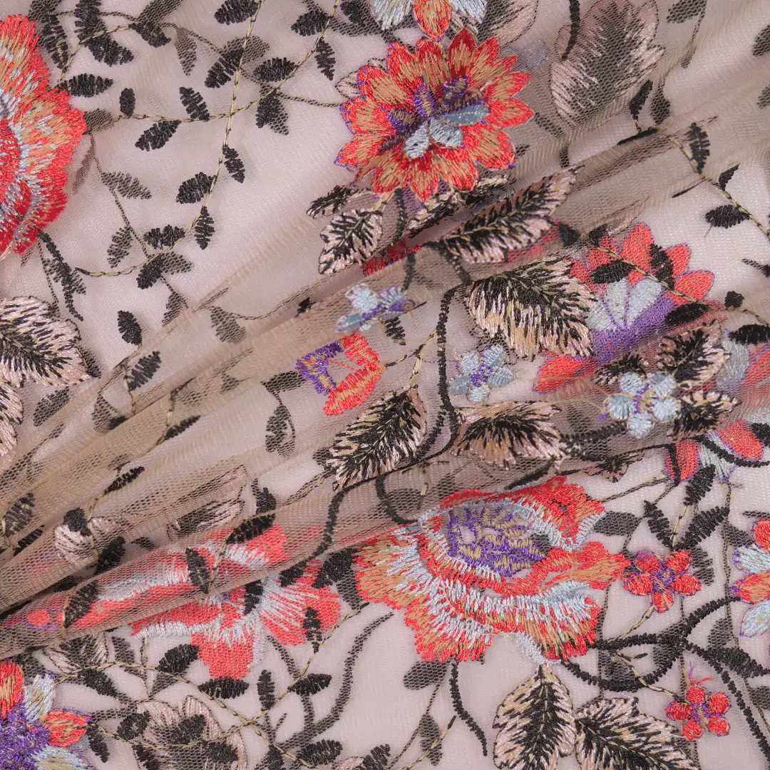 China Fabric for Skirt,Ladies Long Ruffle A-Line Skirt,Strap Midi Dress,Puffball Strappy Dress Mesh Knit Fabric Nylon Polyester beige color buy from China wholesaler bulk order at wholesale price free worldwide shipping Alibaba