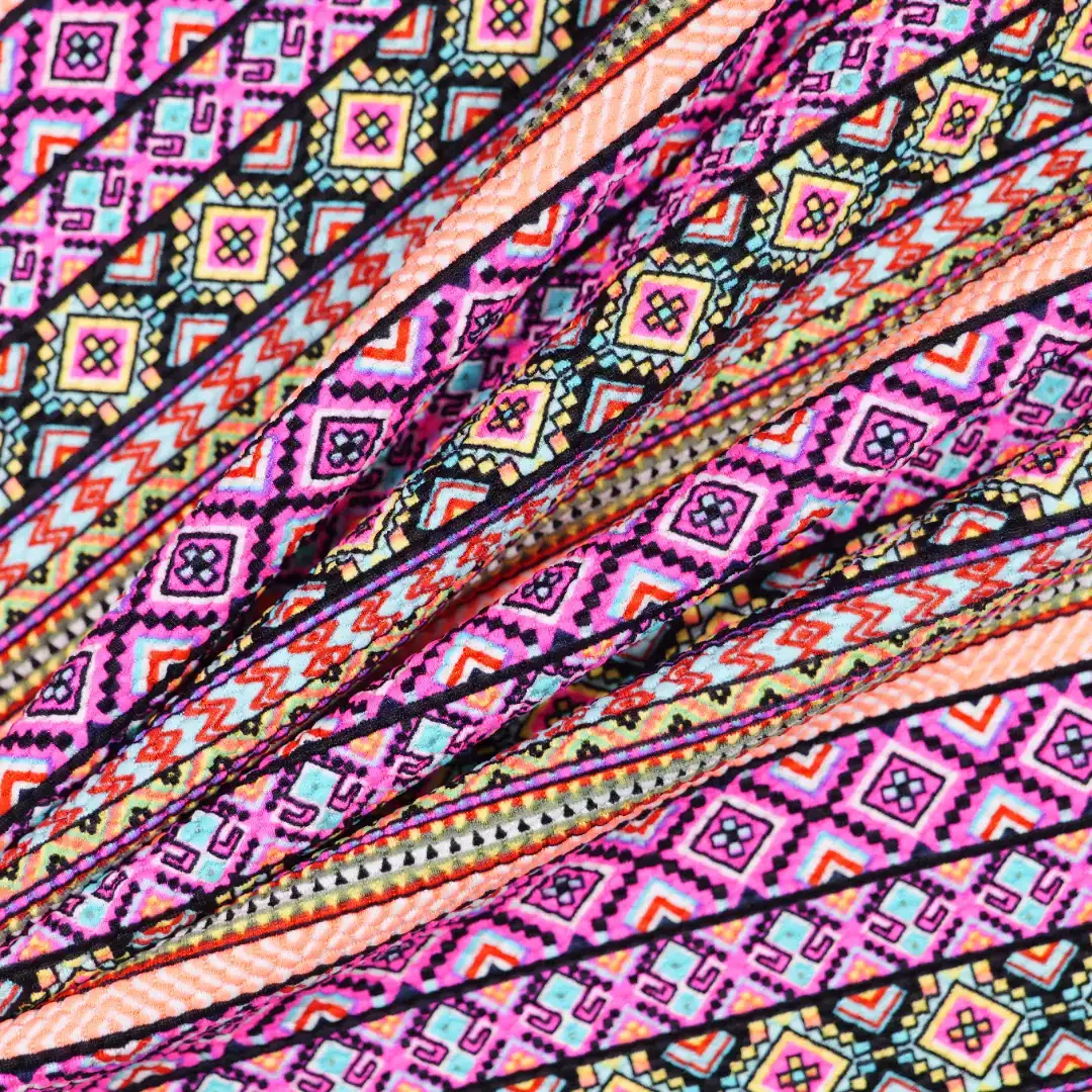 China Fabric for T-Shirt,Skirt,Backless Beach Dress Four-way Stretch (Bi-Stretch) Knit Fabric Nylon Spandex Printing color buy from China wholesaler bulk order at wholesale price free worldwide shipping Alibaba