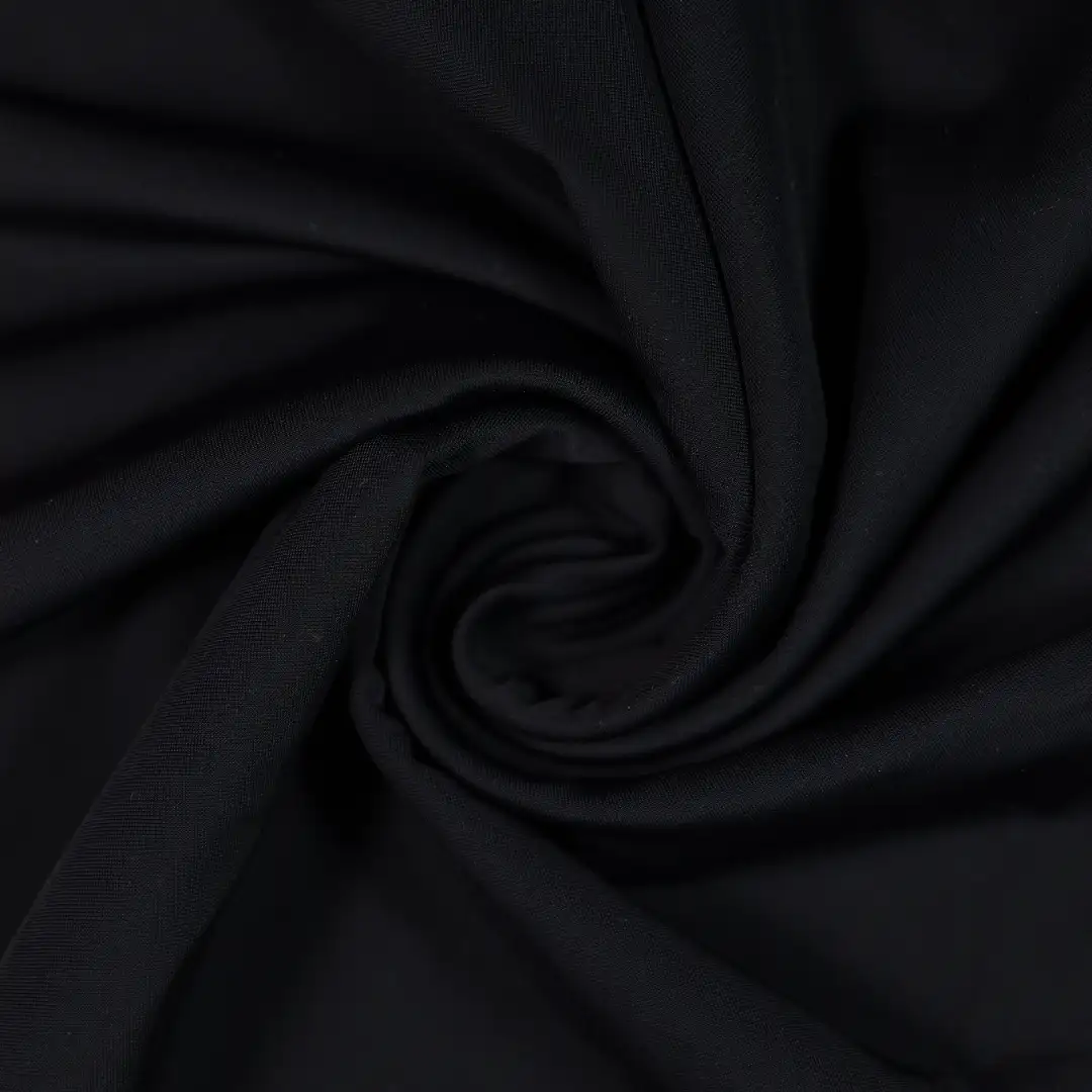 China Fabric for T-Shirt,Skirt,Backless Beach Dress,Strap Midi Dress Four-way Stretch (Bi-Stretch) Knit Fabric Nylon Spandex black color buy from China wholesaler bulk order at wholesale price free worldwide shipping Alibaba