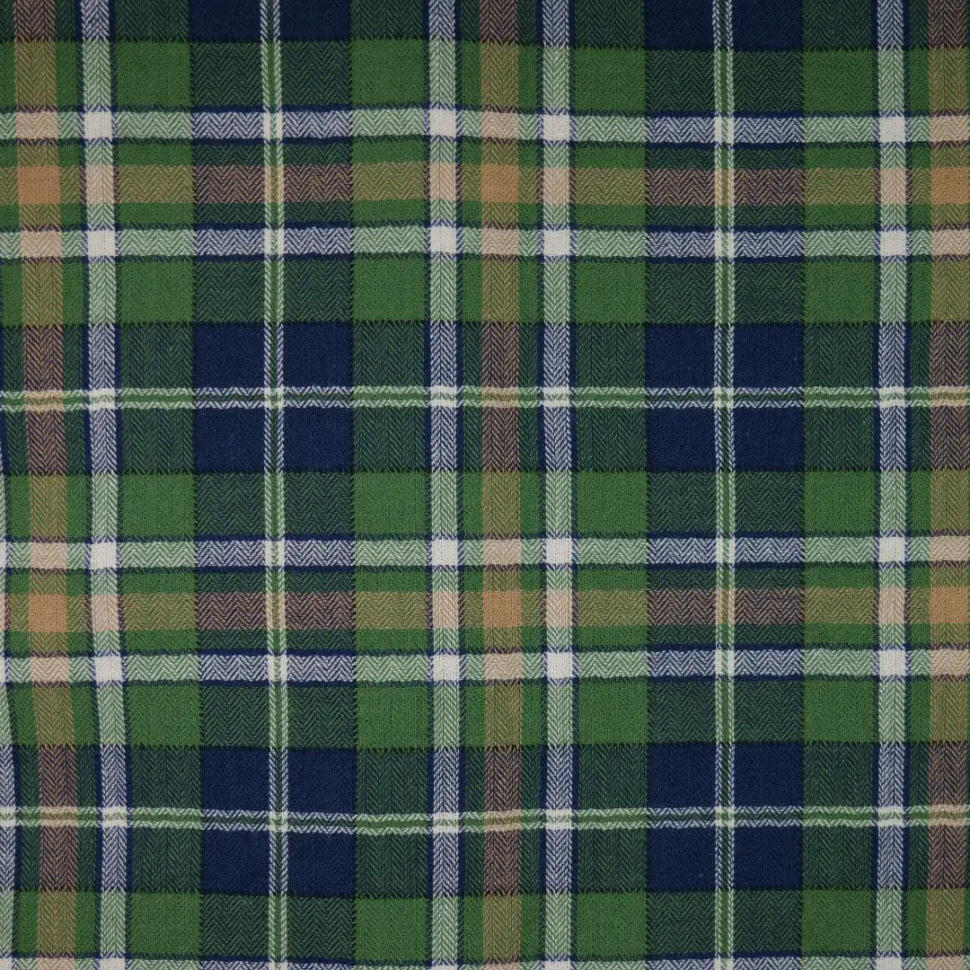 China Fabric for Shirt,Sleeveless Waist Shirt,Cropped V-Neck Shirt Yarn Dyed Check Natural Woven Fabric Cotton green blue color buy from China wholesaler bulk order at wholesale price free worldwide shipping Alibaba