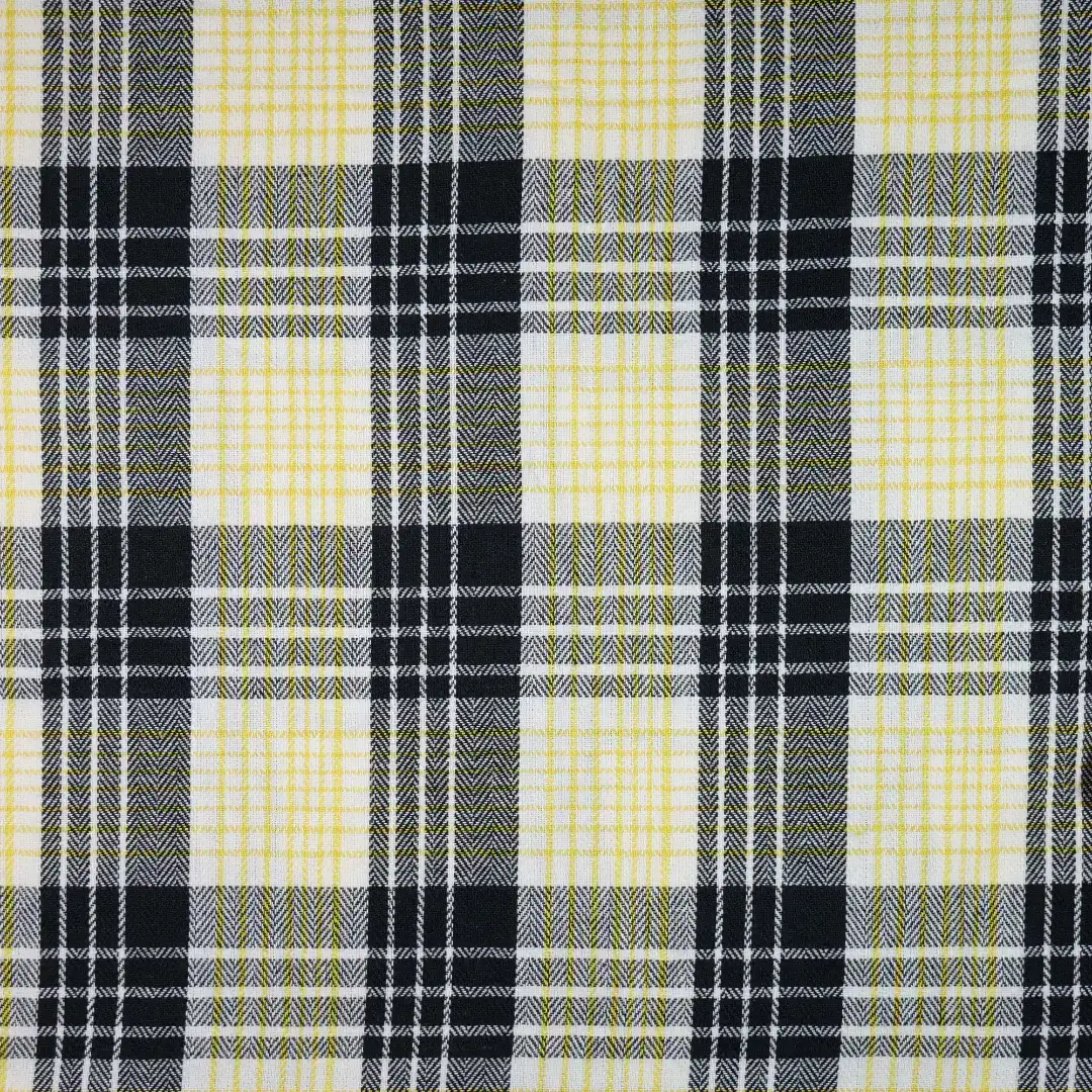 China Fabric for Shirt,Sleeveless Waist Shirt,Stand Collar Double-Breasted Shirt Yarn Dyed Check Natural Woven Fabric Cotton white black color buy from China wholesaler bulk order at wholesale price free worldwide shipping Alibaba