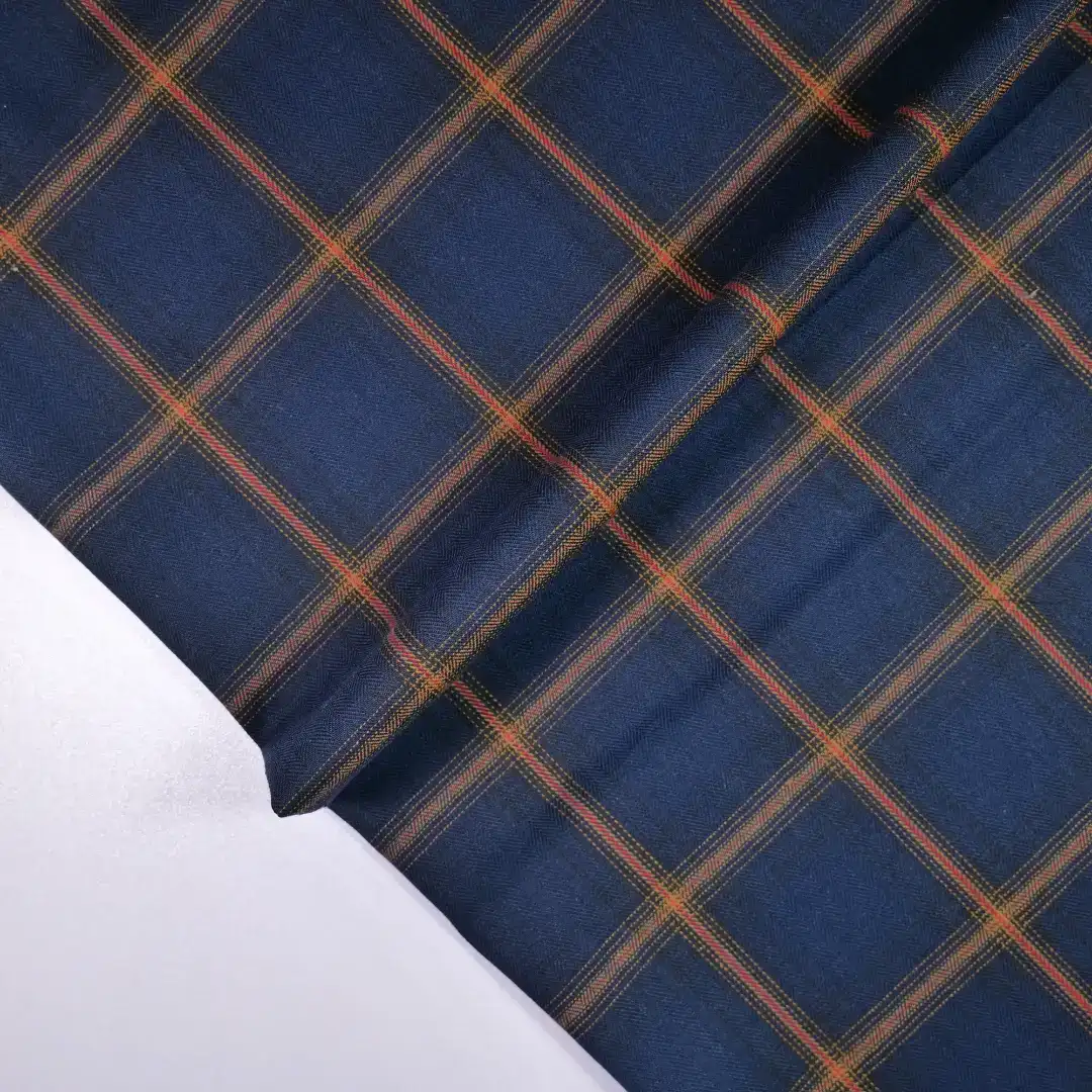 China Fabric for Shirt,Cropped V-Neck Shirt,Kids Bow-Tie Short Sleeve Shirt Yarn Dyed Check Natural Woven Fabric Cotton BLUE color buy from China wholesaler bulk order at wholesale price free worldwide shipping Alibaba