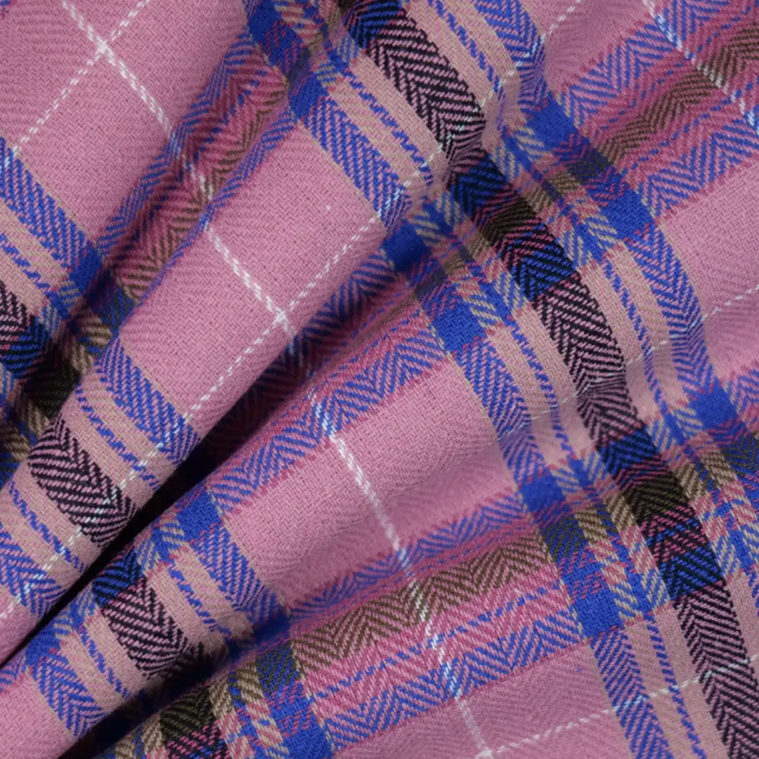 China Fabric for Shirt,V-Neck Short Sleeve Shirt V,Womens Slim Fit Shirt Yarn Dyed Check Natural Woven Fabric Cotton pink blue color buy from China wholesaler bulk order at wholesale price free worldwide shipping Alibaba