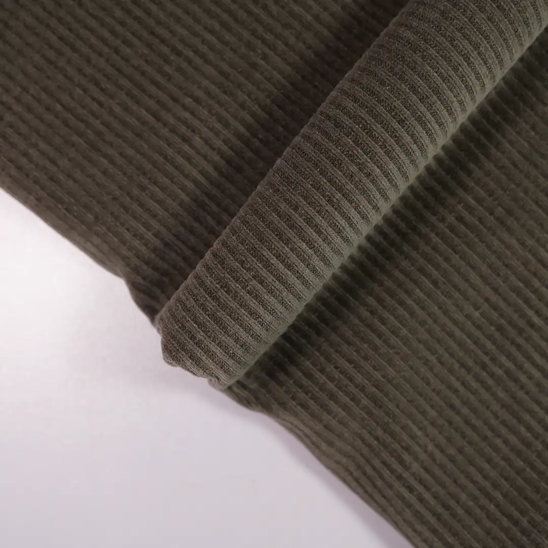 China Fabric for Jackets,Overcoat,Suit Jacquard Knit Fabric Polyester Spandex olive color buy from China wholesaler bulk order at wholesale price free worldwide shipping Alibaba