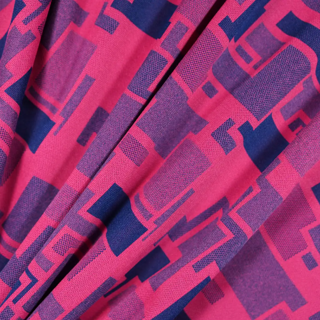 China Fabric for T-Shirt,Skirt,Shorts Single Jersey Knit Fabric Polyester PURPLE color buy from China wholesaler bulk order at wholesale price free worldwide shipping Alibaba