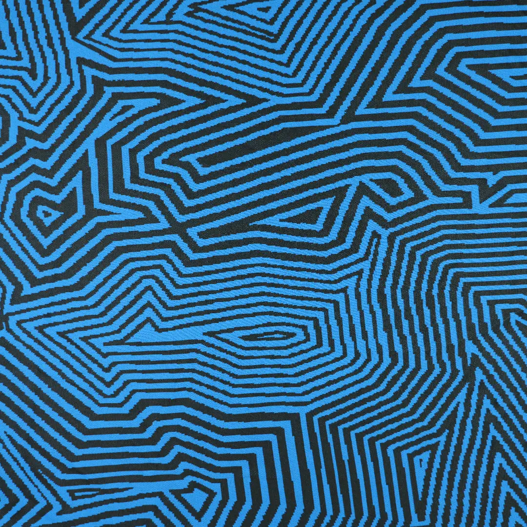 China Fabric for T-Shirt,Skirt,Strap Midi Dress Single Jersey Knit Fabric Polyester BLUE BLACK color buy from China wholesaler bulk order at wholesale price free worldwide shipping Alibaba