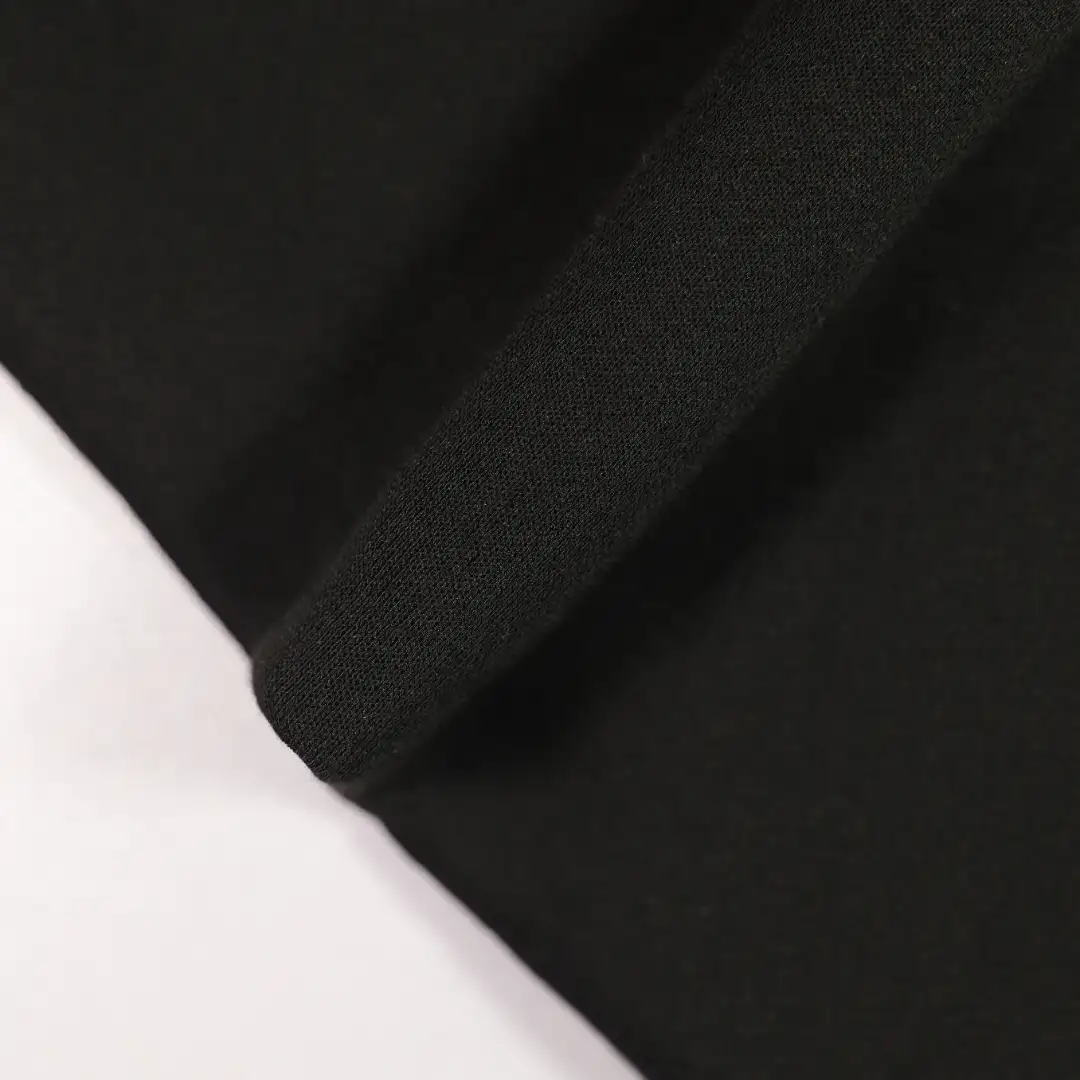 China Fabric for Jackets,Hoodie,Flare Leggings,Kids Cloak Style Short Coat Fleece Knit Fabric Polyester Cotton BLACK color buy from China wholesaler bulk order at wholesale price free worldwide shipping Alibaba