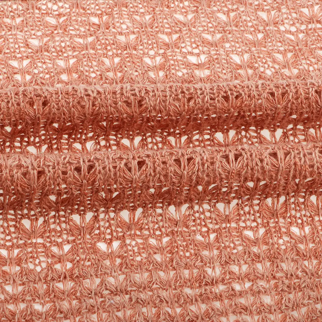 China Fabric for Shirt,Pants,Polo Shirt,Tank Top Hacci Knit Fabric Polyester orange color buy from China wholesaler bulk order at wholesale price free worldwide shipping Alibaba