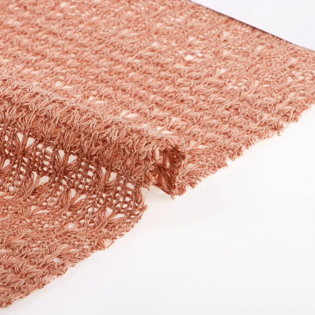 China Fabric for Shirt,Pants,Polo Shirt,Tank Top Hacci Knit Fabric Polyester orange color buy from China wholesaler bulk order at wholesale price free worldwide shipping Alibaba