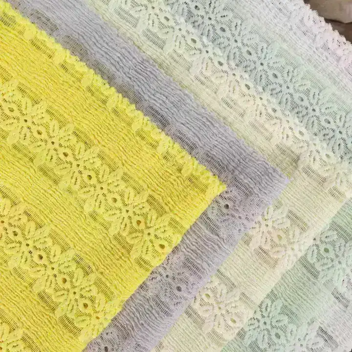 China Fabric for Shirt,Pants,Denim Jacket,Blazer,Crop Top,Jogger,Hoodie Tricot Knit Fabric Polyester Elastane cream color buy from China wholesaler bulk order at wholesale price free worldwide shipping Alibaba