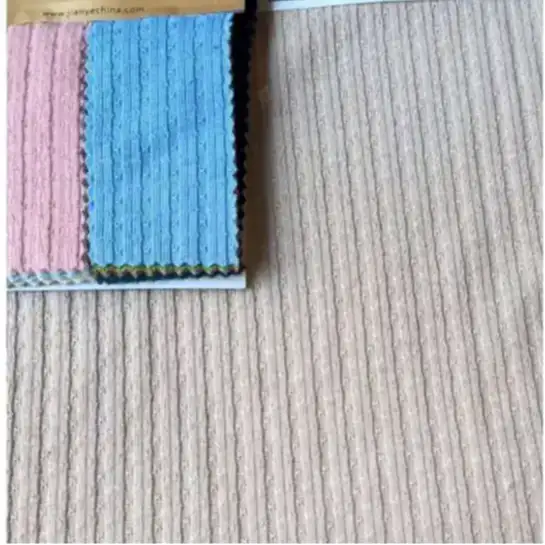 China Fabric for T-Shirt,Blouse,Lingerie,Leggings,Hoodie Jacquard Knit Fabric Polyester Rayon beige color buy from China wholesaler bulk order at wholesale price free worldwide shipping Alibaba