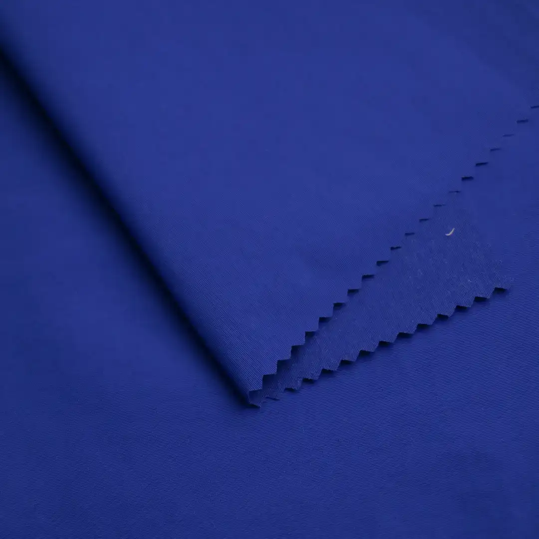 China Fabric for Uniform,Shirt Half Sleeve Button  Nylon Taslon Synthetic Woven Fabric Nylon Navy color buy from China wholesaler bulk order at wholesale price free worldwide shipping Alibaba