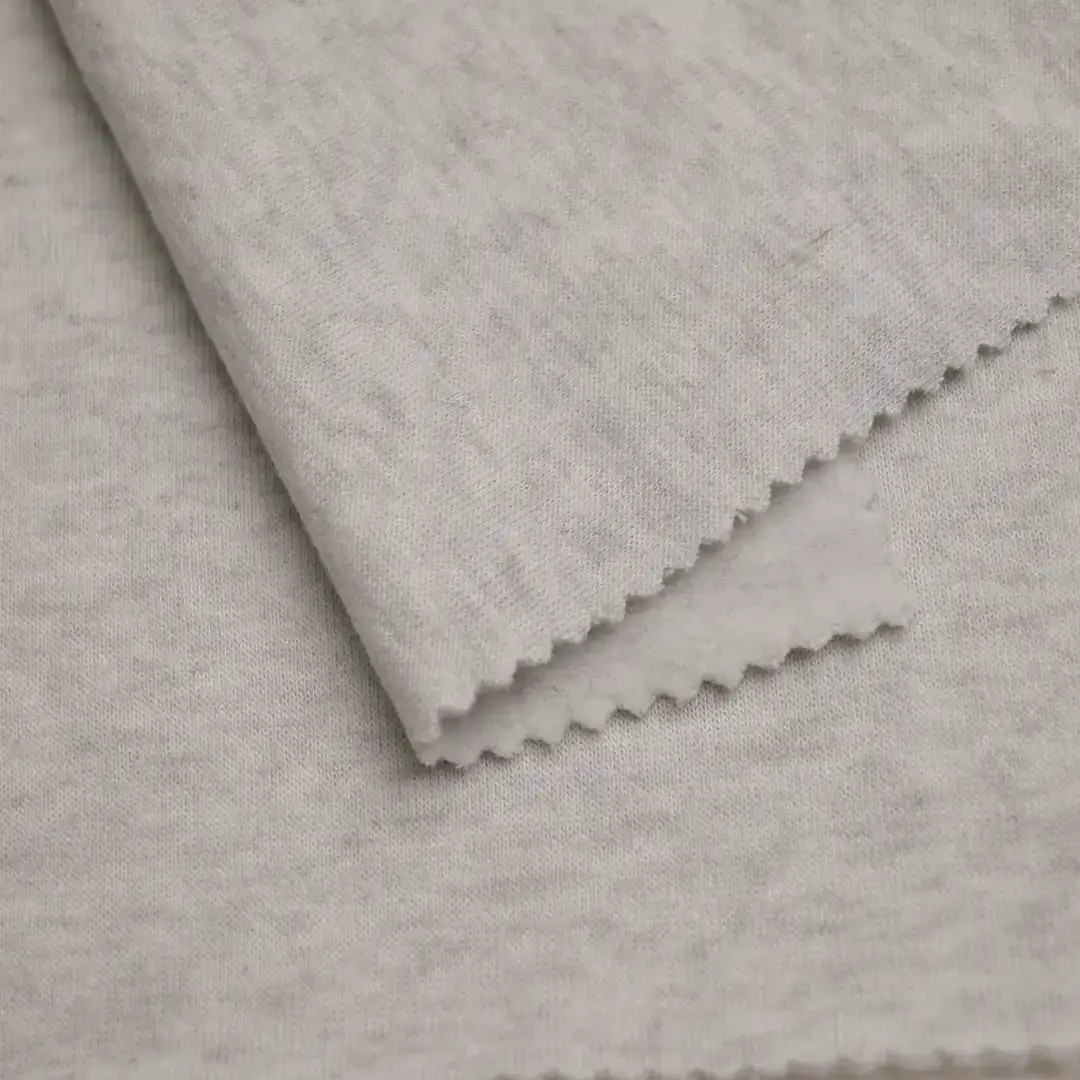 China Fabric for Open Cardigan ,Hoodie   French Terry Knit Fabric Polyester Rayon Melange Color color buy from China wholesaler bulk order at wholesale price free worldwide shipping Alibaba