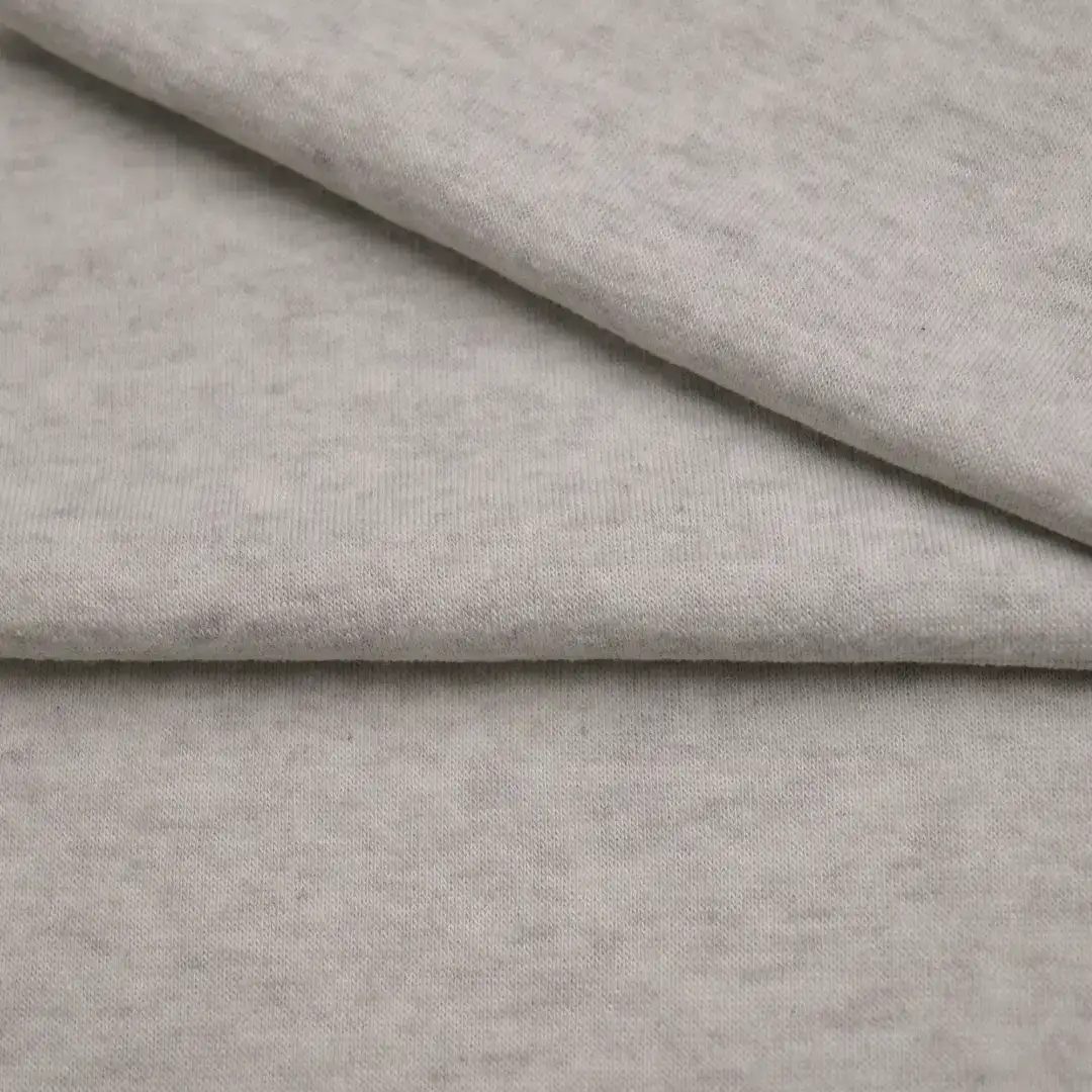 China Fabric for Open Cardigan ,Hoodie   French Terry Knit Fabric Polyester Rayon Melange Color color buy from China wholesaler bulk order at wholesale price free worldwide shipping Alibaba
