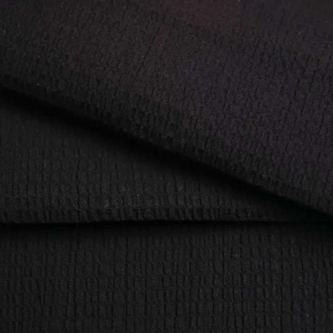 China Fabric for Jackets,Blazer Cotton Crepe Natural Woven Fabric Cotton Spandex Black color buy from China wholesaler bulk order at wholesale price free worldwide shipping Alibaba