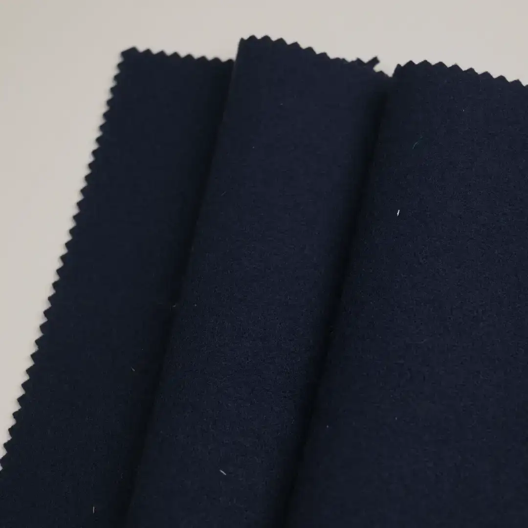 China Fabric for Trench Coat,Overcoat Knit Woolen Fabric Woolen Polyester Dark blue-gray color buy from China wholesaler bulk order at wholesale price free worldwide shipping Alibaba