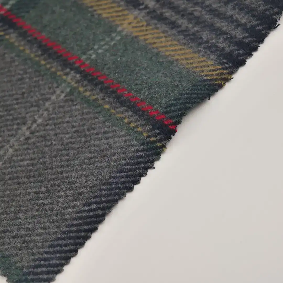 China Fabric for Trench Coat,Overcoat Knit Woolen Fabric Woolen Polyester Check color buy from China wholesaler bulk order at wholesale price free worldwide shipping Alibaba