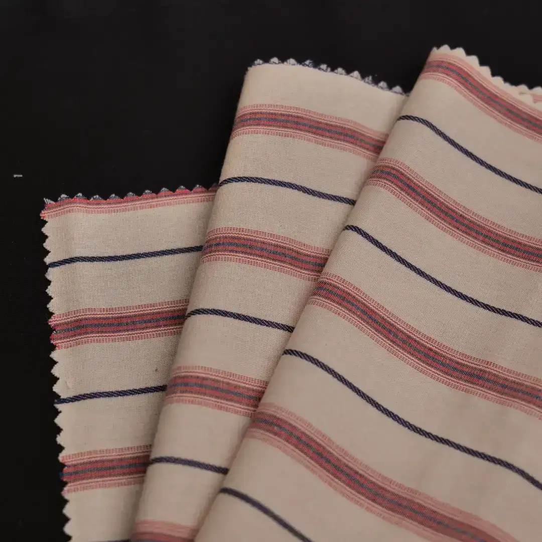 China Fabric for Shirt,Shirt Long Sleeve Button ,Over Shirt Cotton YD Chambray Natural Woven Fabric Cotton Stripe color buy from China wholesaler bulk order at wholesale price free worldwide shipping Alibaba