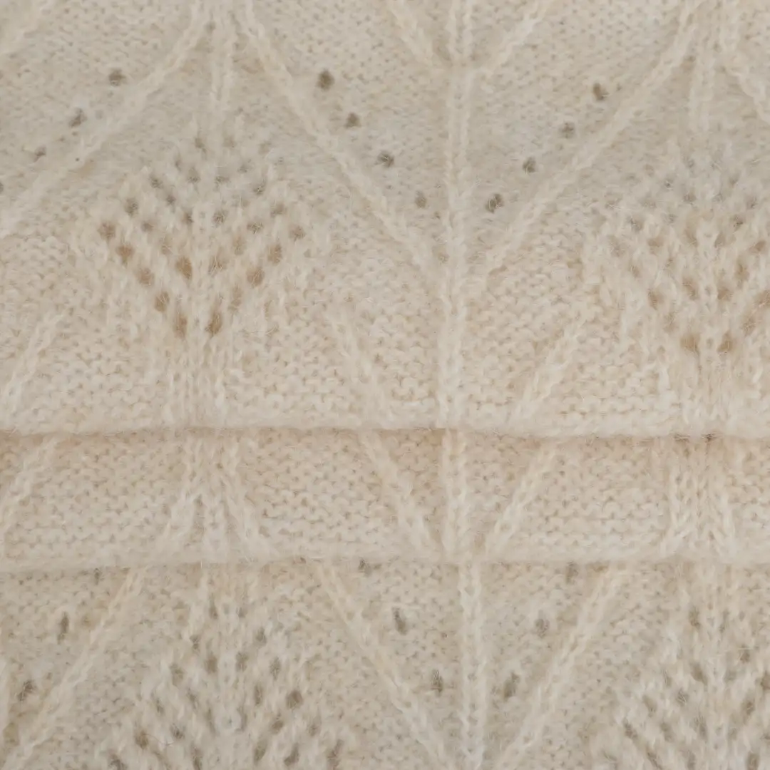 China Yarn for Half-Zipper Cardigan (Sweater),Knitted Jacket (Sweater),Hoodie  (Sweater) Semi-Worsted Spun Regular Yarn Recycled Polyester Polyester Acrylic Wool Spandex Cream color buy from China wholesaler bulk order at wholesale price free worldwide shipping Alibaba