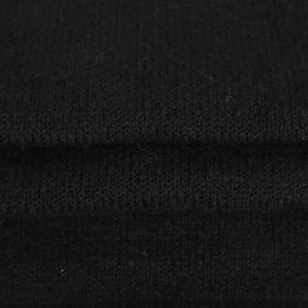 China Yarn for Half-Zipper Cardigan (Sweater),Knitted Jacket (Sweater),Hoodie  (Sweater) Mossy Yarn Fancy Yarn Recycled Polyester Acrylic Wool Spandex Black color buy from China wholesaler bulk order at wholesale price free worldwide shipping Alibaba