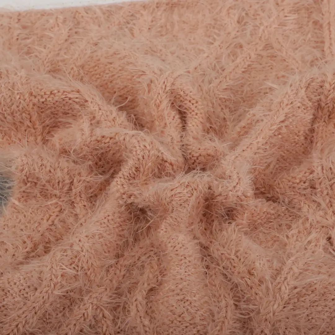 China Yarn for Ladies Vest (Sweater),Dresses (Cardigan Button) (Sweater) Feather Yarn Fancy Yarn Nylon Pink color buy from China wholesaler bulk order at wholesale price free worldwide shipping Alibaba