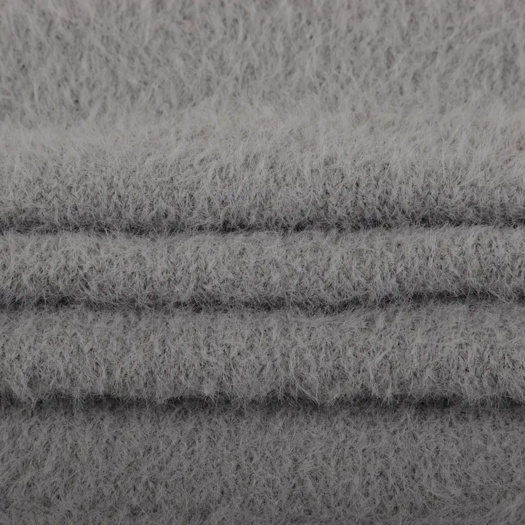 China Yarn for Ladies Vest (Sweater),Dresses (Cardigan Button) (Sweater),Women's Pants (Sweater) Cat Feather Yarn Fancy Yarn Nylon Gray color buy from China wholesaler bulk order at wholesale price free worldwide shipping Alibaba