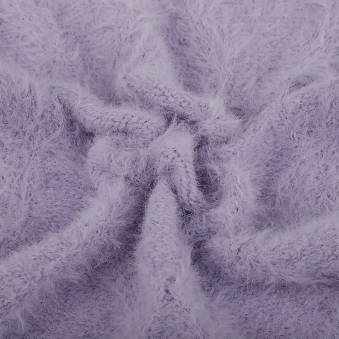 China Yarn for Ladies Vest (Sweater),Dresses (Cardigan Button) (Sweater),Women's Pants (Sweater) Cat Feather Yarn Fancy Yarn Nylon Orchid color buy from China wholesaler bulk order at wholesale price free worldwide shipping Alibaba