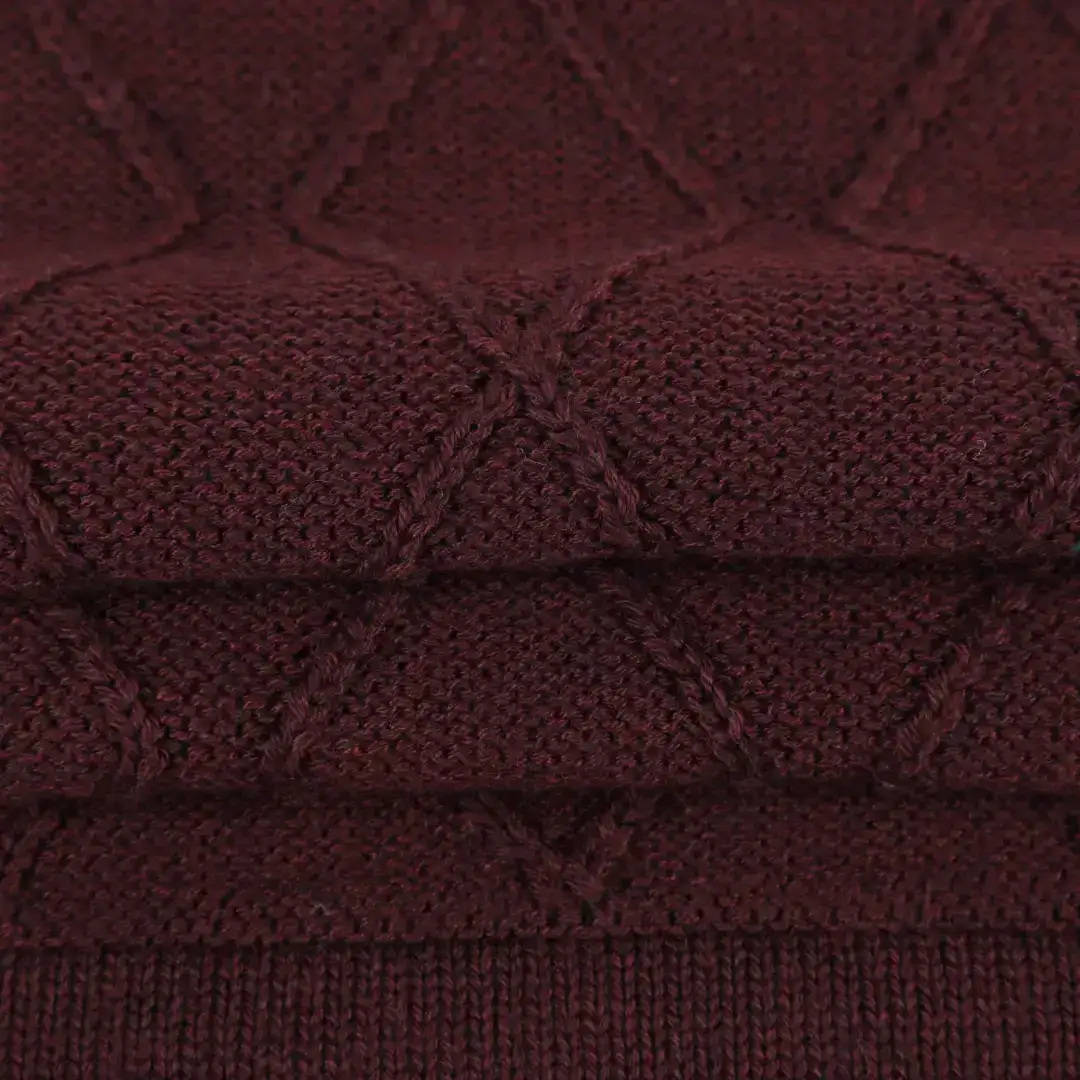 Bangladesh Yarn for Round Neck Pullover (Sweater) Ring Spun Regular Yarn Cotton Acrylic Merlot HTHR color buy from Bangladesh wholesaler bulk order at wholesale price free worldwide shipping Alibaba