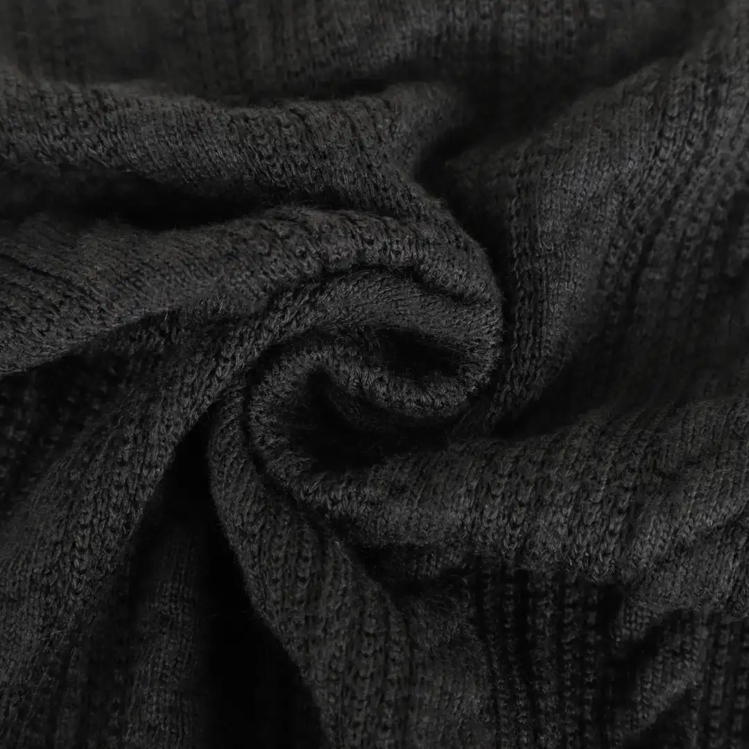 China Fabric for Polo Shirt,Hoodie Weft Jacquard Knit Fabric Polyester Spandex Black color buy from China wholesaler bulk order at wholesale price free worldwide shipping Alibaba