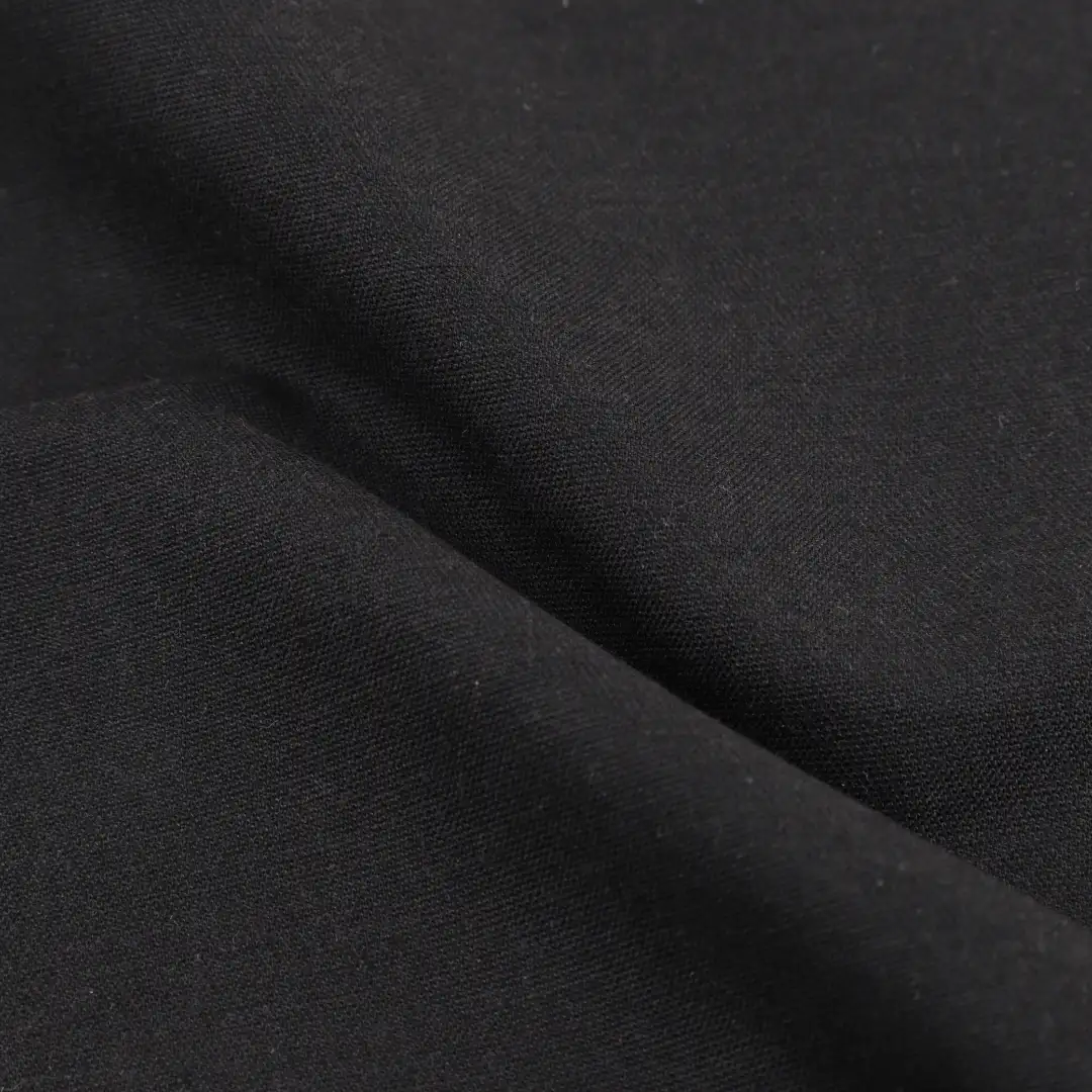 Bangladesh Fabric for Shirt Cotton Plain Natural Woven Fabric Polyester Viscose Black color buy from Bangladesh wholesaler bulk order at wholesale price free worldwide shipping Alibaba
