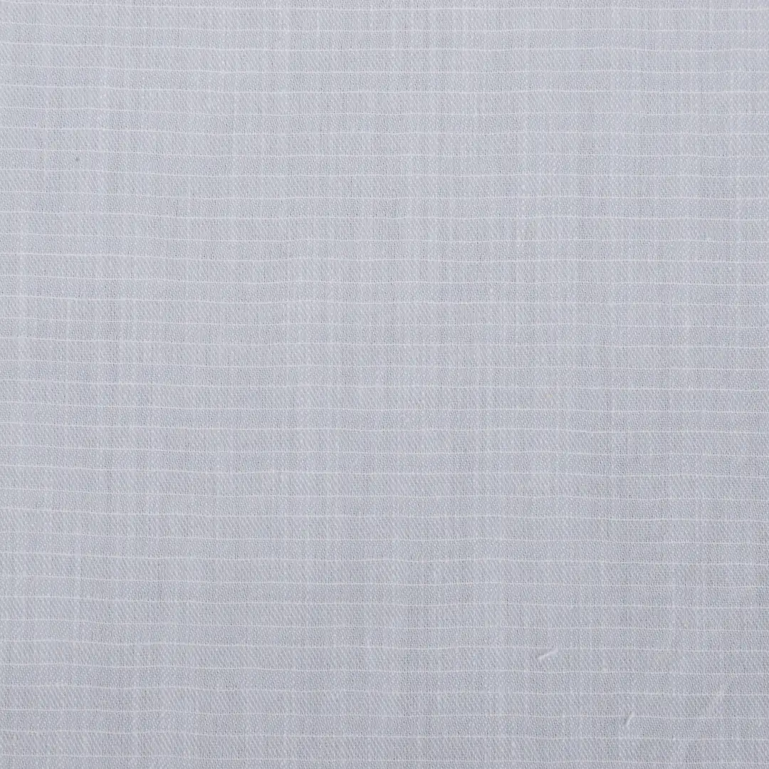 Bangladesh Fabric for Shirt,Puff Short Sleeve Ruffle Crop Shirt,French Ruffle Collar Shirt Cotton Dobby Natural Woven Fabric BCI Cotton White color buy from Bangladesh wholesaler bulk order at wholesale price free worldwide shipping Alibaba