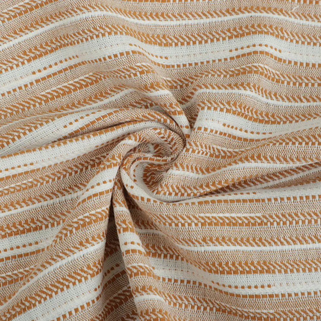 Bangladesh Fabric for Shirt,Puff Short Sleeve Ruffle Crop Shirt,French Ruffle Collar Shirt Cotton Dobby Natural Woven Fabric Cotton White/Orange color buy from Bangladesh wholesaler bulk order at wholesale price free worldwide shipping Alibaba