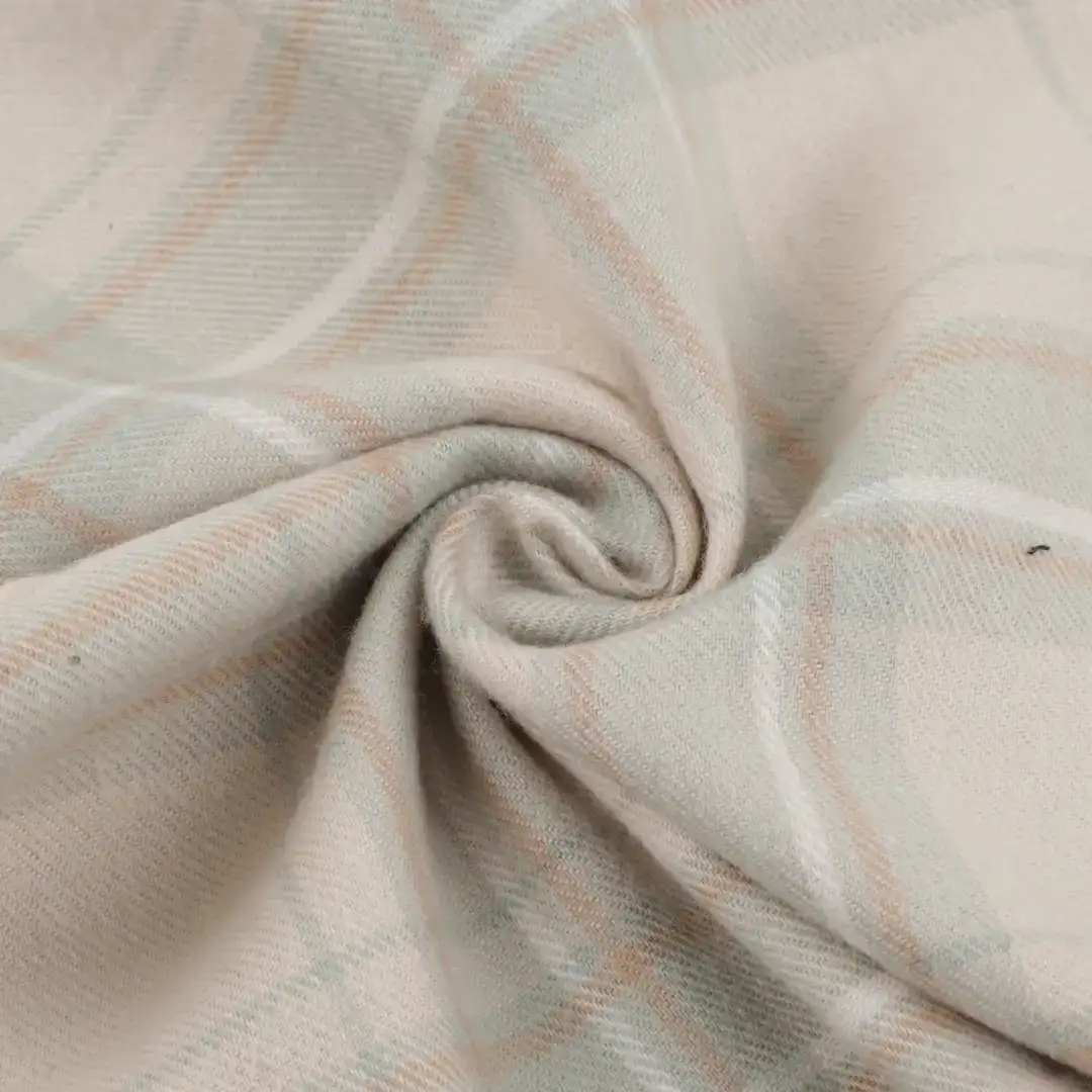 Bangladesh Fabric for Shirt,Sweatshirt,Over Shirt Tencel Plain Natural Woven Fabric Tencel BCI Cotton Recycled Cotton Beige Check color buy from Bangladesh wholesaler bulk order at wholesale price free worldwide shipping Alibaba