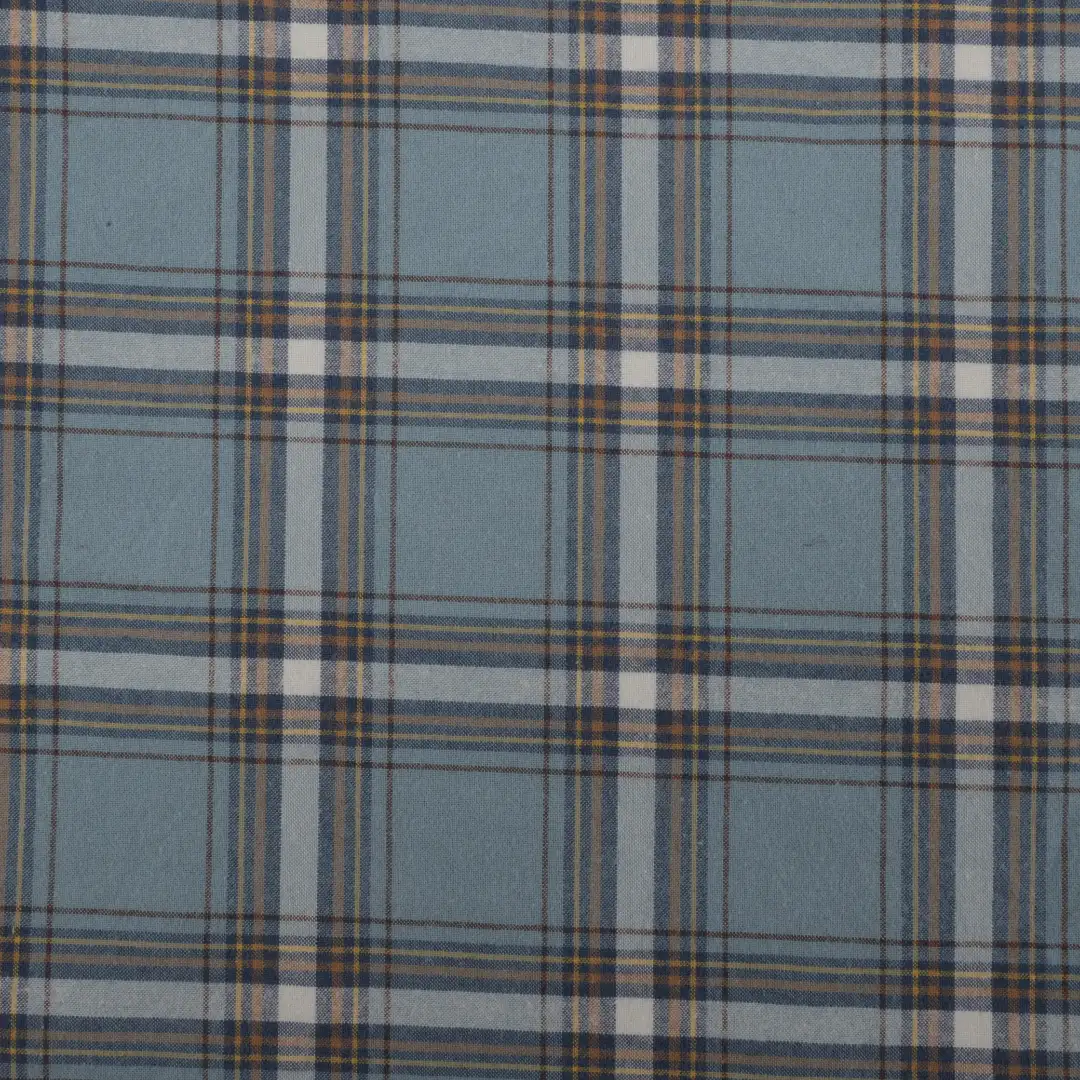 Bangladesh Fabric for Shirt Cotton Plain Natural Woven Fabric BCI Cotton  Check color buy from Bangladesh wholesaler bulk order at wholesale price free worldwide shipping Alibaba