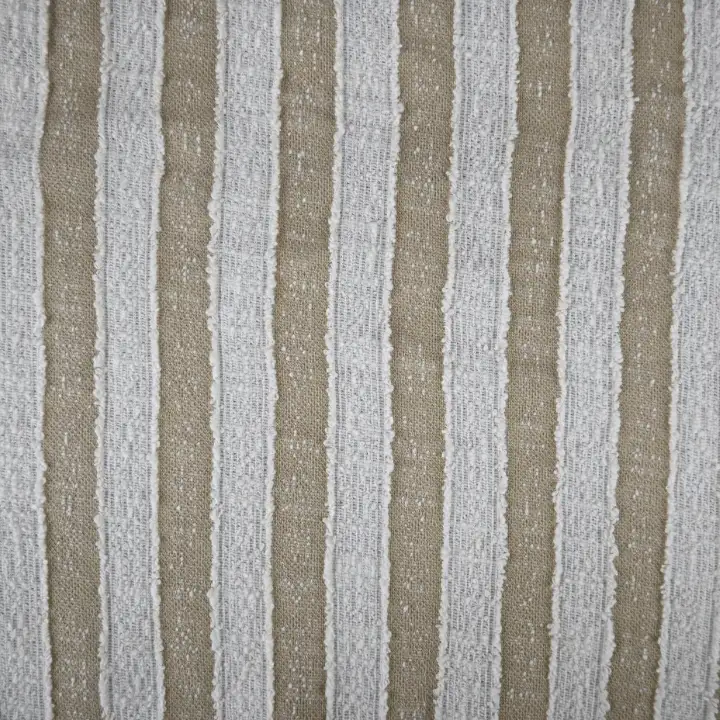 India Fabric for Tank Top,Blouse,Crop Top Weft Jacquard Knit Fabric Cotton White & Brown color buy from India wholesaler bulk order at wholesale price free worldwide shipping Alibaba