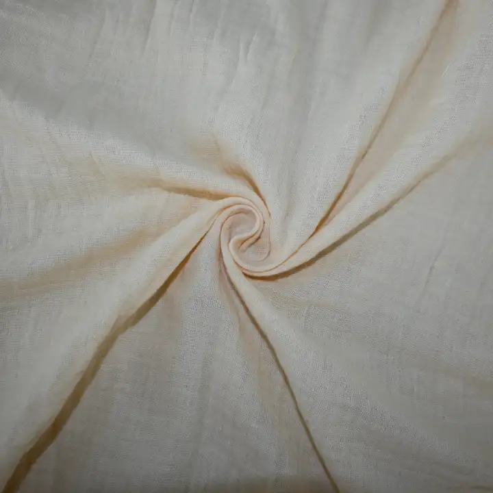 India Fabric for Pajamas Cotton Double Layer Natural Woven Fabric Cotton Gray Sand color buy from India wholesaler bulk order at wholesale price free worldwide shipping Alibaba