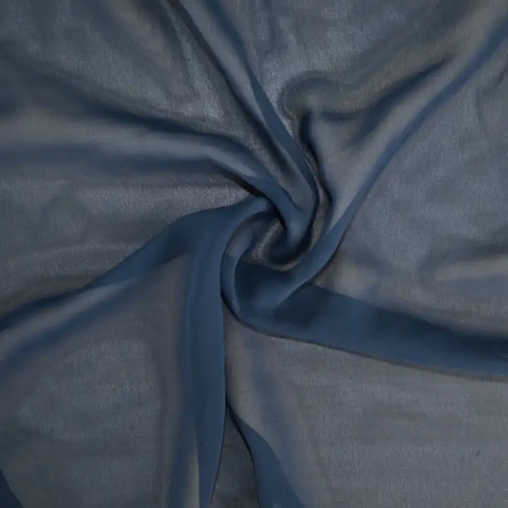 India Fabric for Dresses (Cardigan Open)  Polyester Twill Lining Fabric Synthetic Woven Fabric Polyester Navy color buy from India wholesaler bulk order at wholesale price free worldwide shipping Alibaba