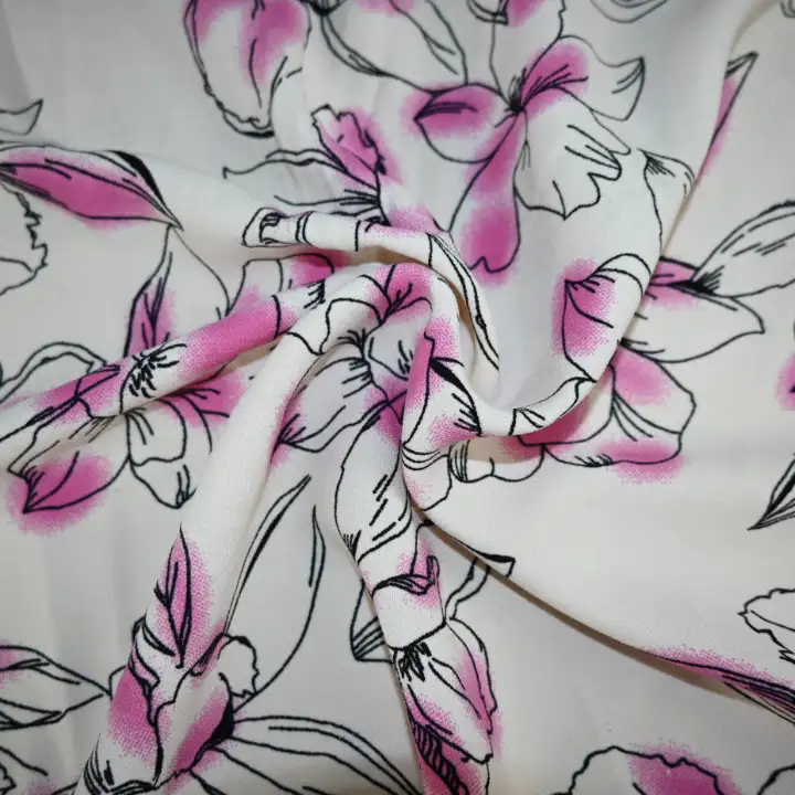 India Fabric for Shirt Polyester Dobby Synthetic Woven Fabric Polyester Cotton Printed color buy from India wholesaler bulk order at wholesale price free worldwide shipping Alibaba